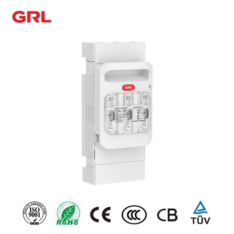 El interruptor de fusible de desconexión de CA de 3 fases DNH1-160 / 31G es un tipo de sistema de barra de bus que se utiliza para desconectar el fusible de la barra de bus.