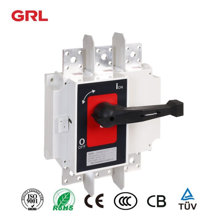 Interruptor de aislamiento DNH8 (HGL) / serie H Operación detrás del gabinete – Desconector de carga