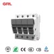 GRL 125 amp soporte de fusible RT18X-125 con indicador LED tamaño de fusible 22 * 58