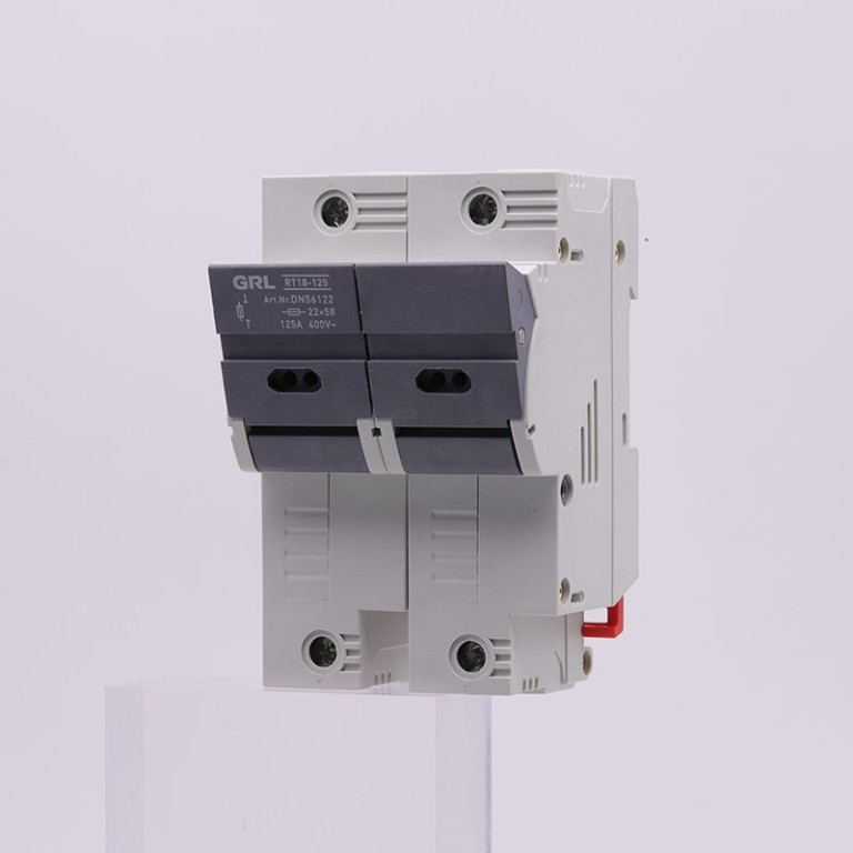 GRL Fusible RT18-125-2P Fuse Holder tamaño de fusible 22 * 58