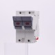 GRL Fusible RT18-125-2P Fuse Holder tamaño de fusible 22 * 58