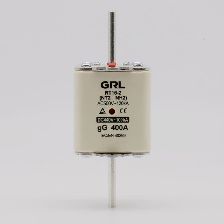 Reemplazo de enlace de fusible Nh2 RT16 – 2 con doble indicador Hrc Ceramic Knife Blade Fuse Link