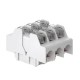 Soporte de fusible de cuchilla serie DNF1-00-3P NH00 enlace de fusible