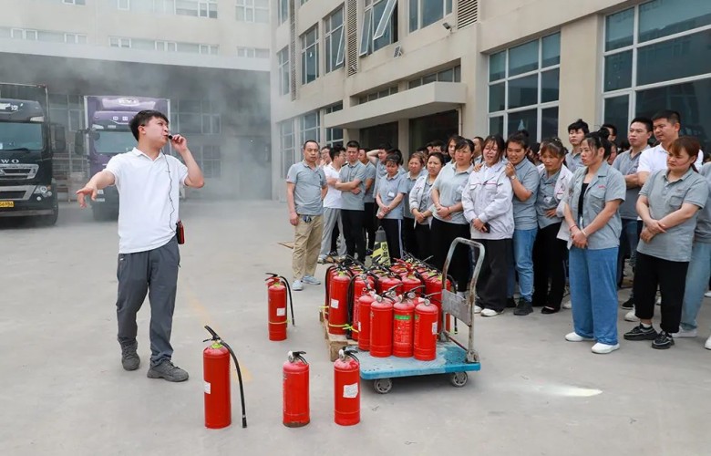 Apreciar la vida y estar seguro como el cielo| GRL realiza capacitación en seguridad contra incendios y simulacros contra incendios
