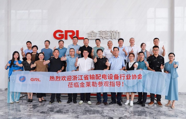 2023.6.5 Información GRL| El presidente honorario Xiang Zhongxiao y su delegación de la Asociación de la Industria de Equipos de Transmisión y Distribución de Zhejiang visitaron GRL para obtener orientación
