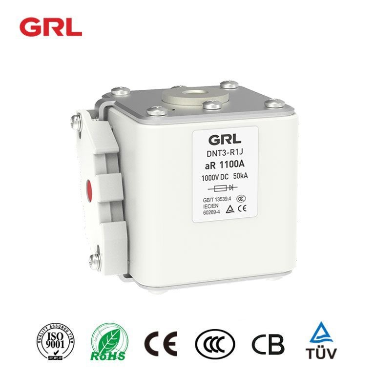 Fusibles de protección de equipos de semiconductores GRL serie DNT-R1J 1300V 160A ~ 1250A