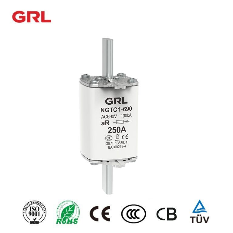 Enlaces de fusibles de acción rápida serie NGTC 400V 690V 1000V enlace de fusibles de protección de semiconductores