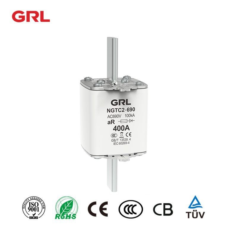 Enlaces de fusibles de acción rápida serie NGTC 400V 690V 1000V enlace de fusibles de protección de semiconductores