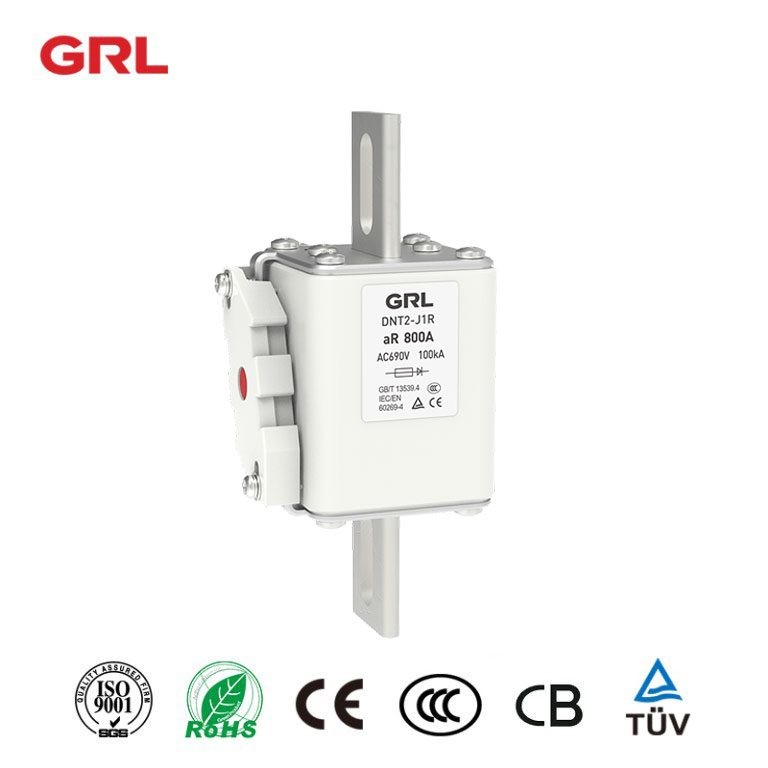 Fusibles de alta velocidad DNT-J1R Serie 100A ~ 1600A Fusibles semiconductores 690V