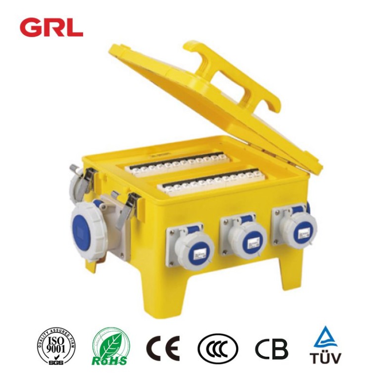 36 Mobile, 24 Mobile Socket Box impermeable IP44 / IP67 caja de distribución