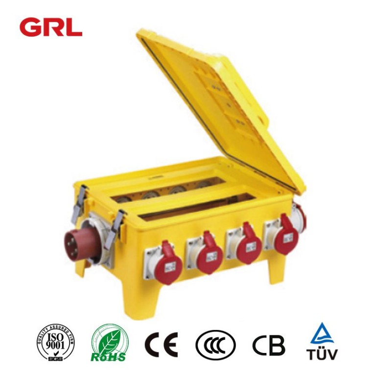 36 Mobile, 24 Mobile Socket Box impermeable IP44 / IP67 caja de distribución