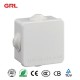 Serie de cajas de unión impermeables (con enchufe de goma) caja impermeable IP55 / IP65