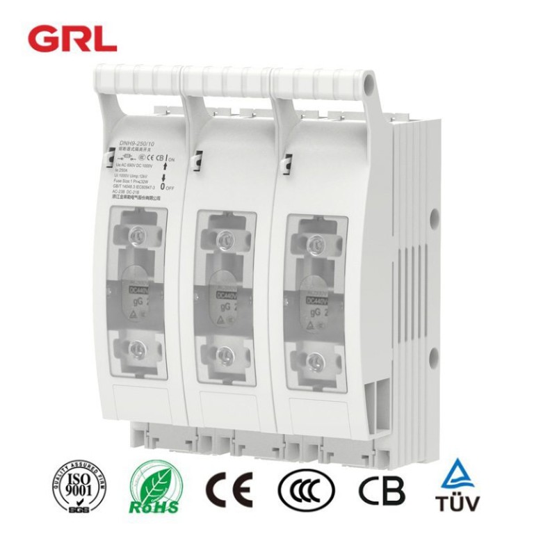 Interruptor de desconexión de fusibles DNH9 250A Proveedor de GRL