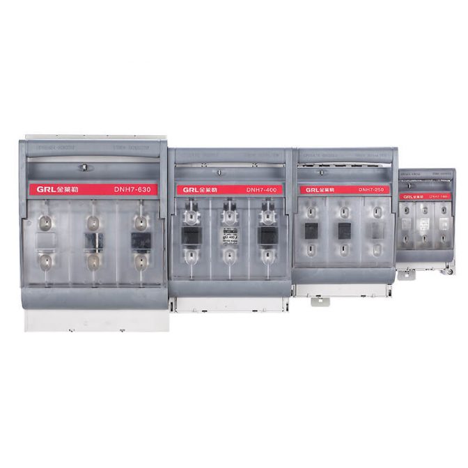 DNH7 Disconnector de interruptor de fusible