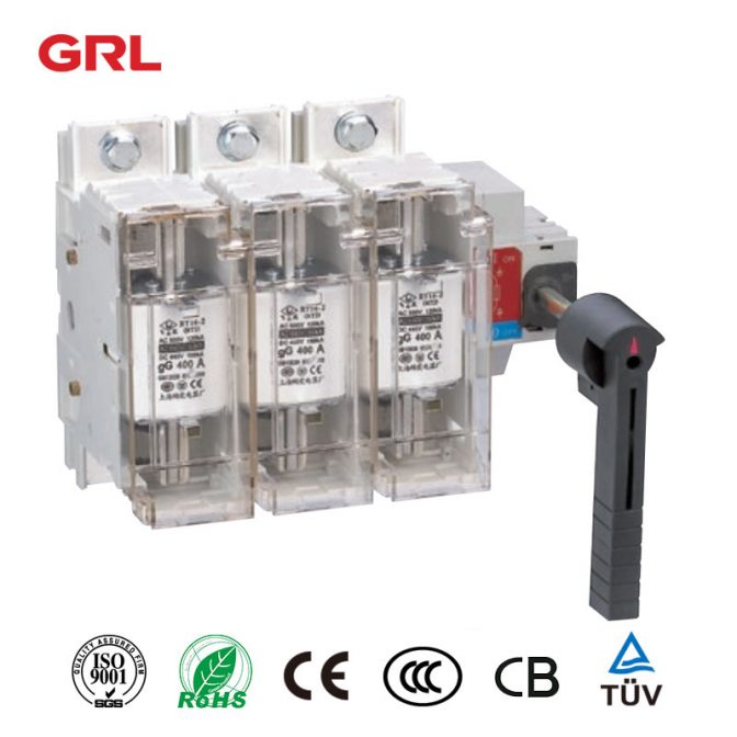 Desconector de fusibles Grupo HGLR Serie, Desconector de fusibles 63 – 630A