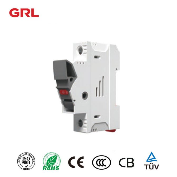 GRL 32 amp soporte de fusible RT18X-32 con indicador LED tamaño de fusible 10 * 38