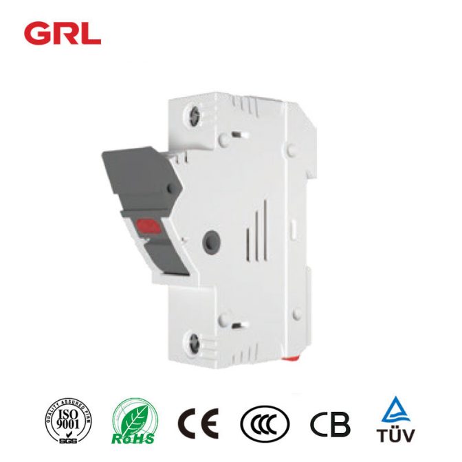 GRL 63 Amp Fuse Holder RT18X-63 con indicador LED tamaño de fusible 14 * 51