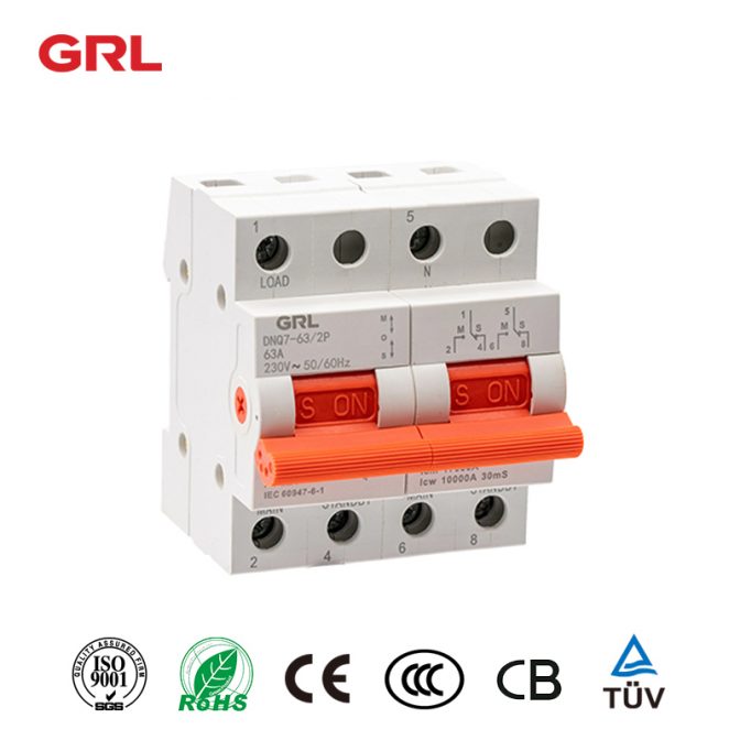 DNQ7 230V / 400V Sistema de conmutación fotovoltaica