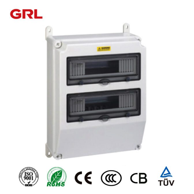 Nueva caja de enchufe profesional IP67 sala de exposiciones caja de distribución eléctrica impermeable