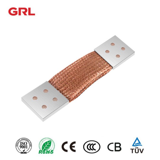 GRL trenzado barra de bus de cobre personalizable 0.15mm lámina de cobre conexión suave
