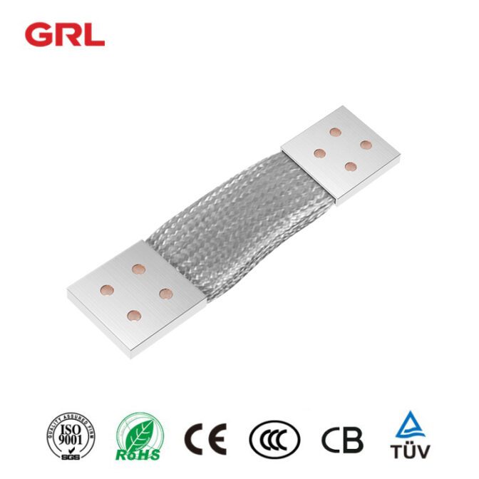 Barras de bus de cobre trenzadas GRL 0.15mm barras de bus de cobre trenzadas flexibles personalizables