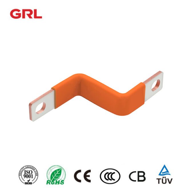 GRL barra de bus de cobre flexible de 0,10 mm conexión suave de lámina de cobre