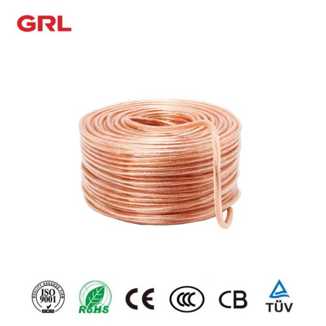 Cobre flexible recubrido de PVC alambre trenzado GRL Proveedor