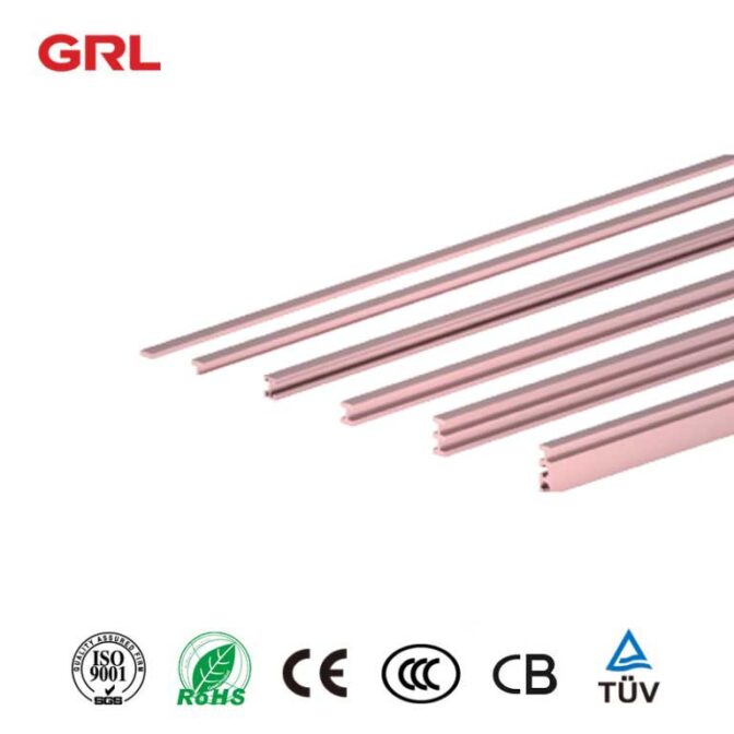 Busbar de cobre estándar Customization Solid Busbar